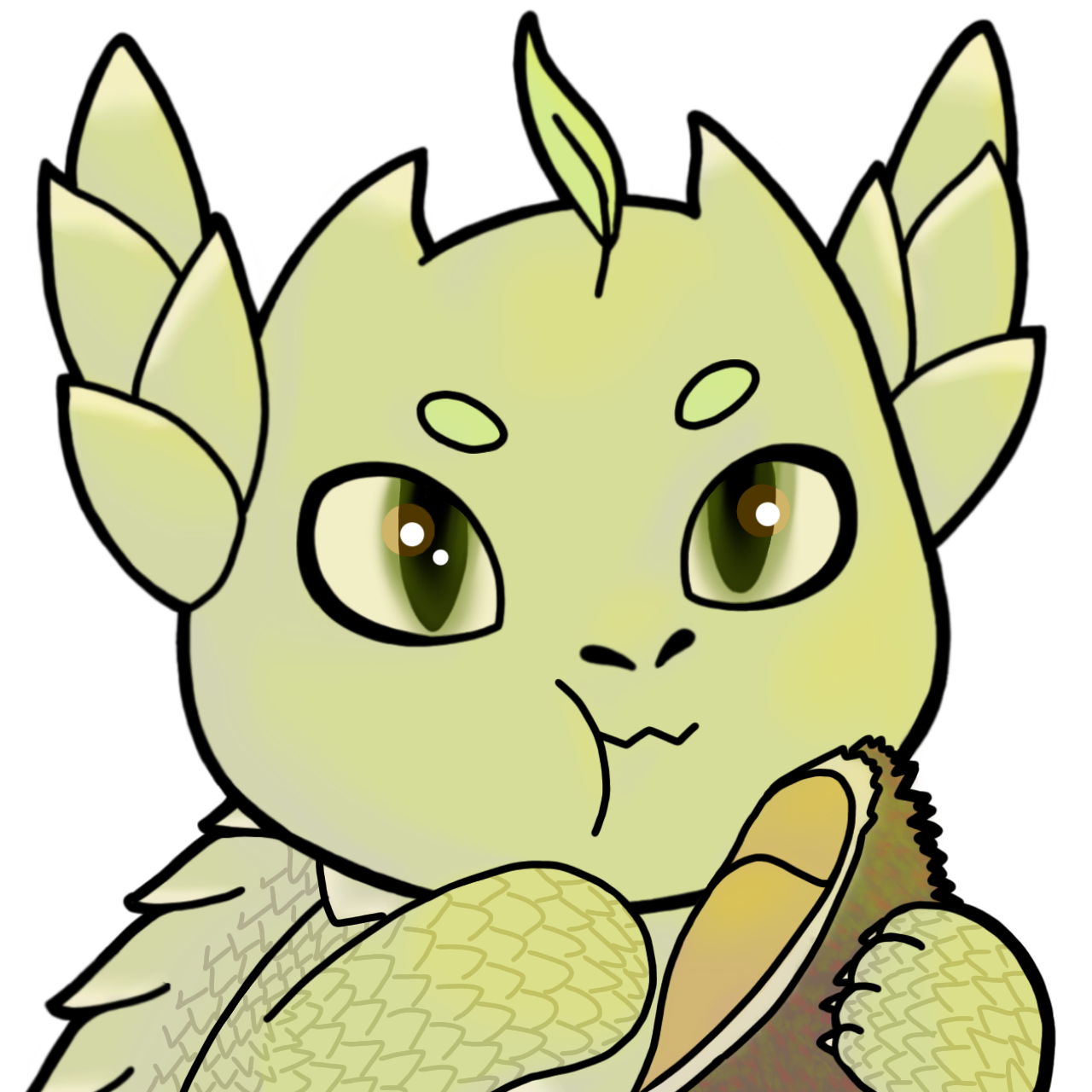 Mascotte qui mange